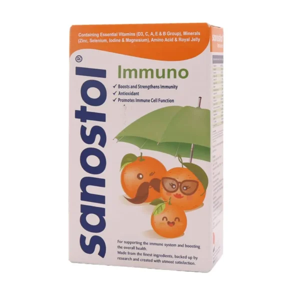 شربت سانستول ایمونو 155 میلی لیتر