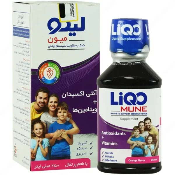 شربت لیکو میون Liqo Mune برای تقویت سیستم ایمنی و مقابله با بیماری‌های فصلی