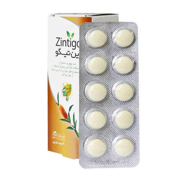 قرص زین تیگو ایران داروک