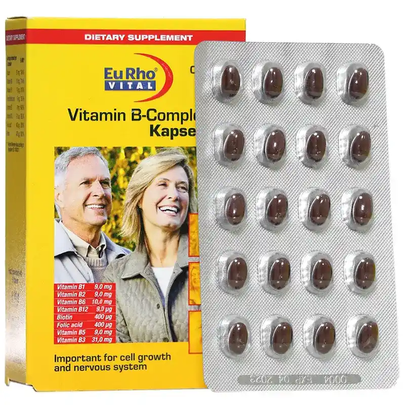 قرص ویتامین ب-کمپلکس یوروویتال B-Complex قرص ویتامین ب-کمپلکس یوروویتال B-Complex