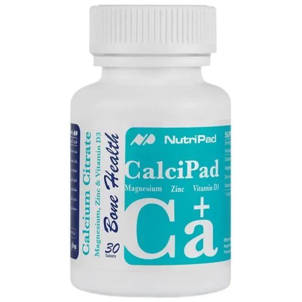 قرص کلسی پاد Calcium مکمل کلسیم و ویتامین D3 برای تقویت استخوان‌ها