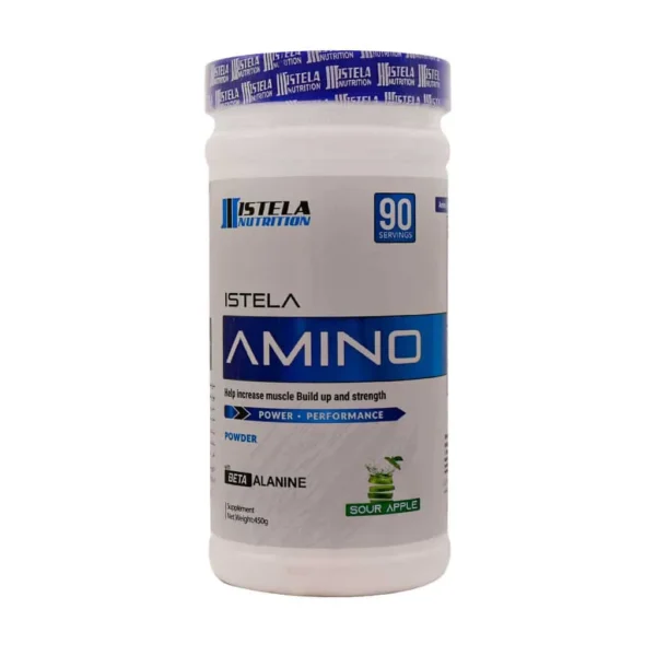 پودر آمینو 450 گرمی سیب ترش استلا