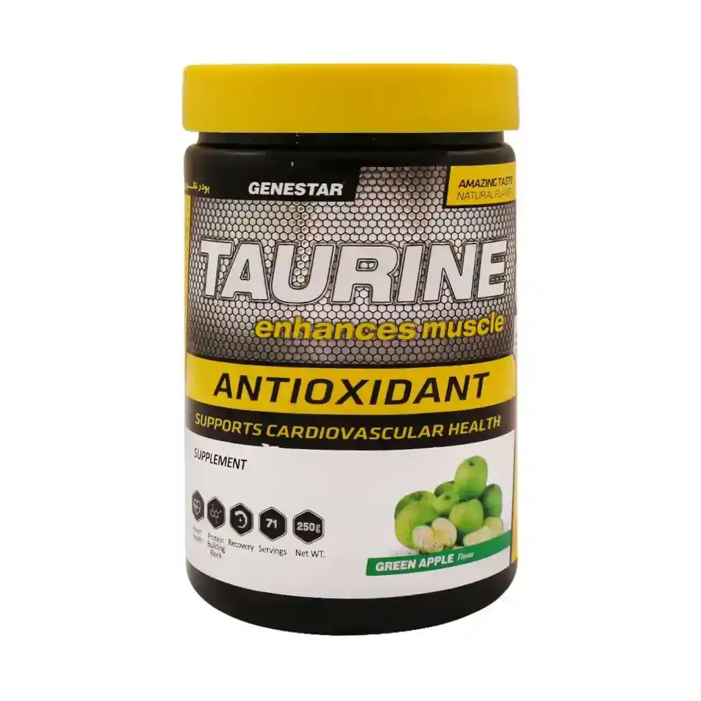 پودر تائورین ژن استار 250 گرم پودر تائورین ژن استار 250 گرم