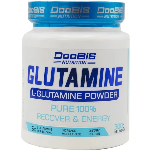 پودر گلوتامین دوبیس ۳۰۰ گرم بدون طعم