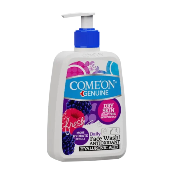 ژل شست‌وشوی صورت پوست‌های خشک و حساس کامان