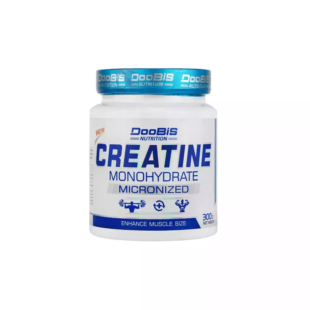 کراتین مونوهیدرات دوبیس 300 گرم Creatine کراتین مونوهیدرات دوبیس 300 گرم Creatine | افزایش قدرت و حجم عضلانی