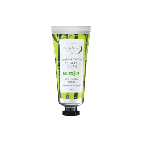 کرم مرطوب کننده دست و صورت بامبو و درخت چای دیپ سنس