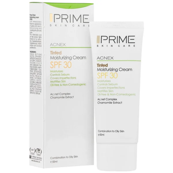 کرم مرطوب کننده رنگی 30 SPF پرایم