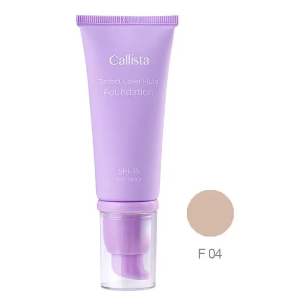 کرم پودر فلوئیدی پرفکت کاور کالیستا F04